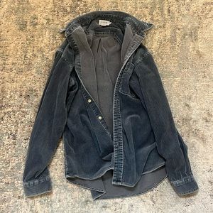 Vintage J. Crew Corduroy Shacket 90’s